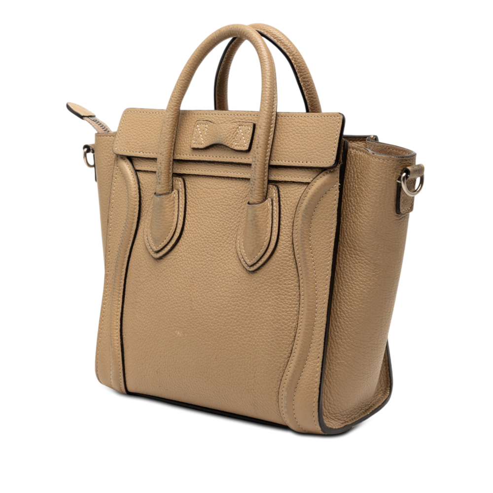Pre-Loved Celine Nano Leather Luggage Tote - Picture 2 of 7